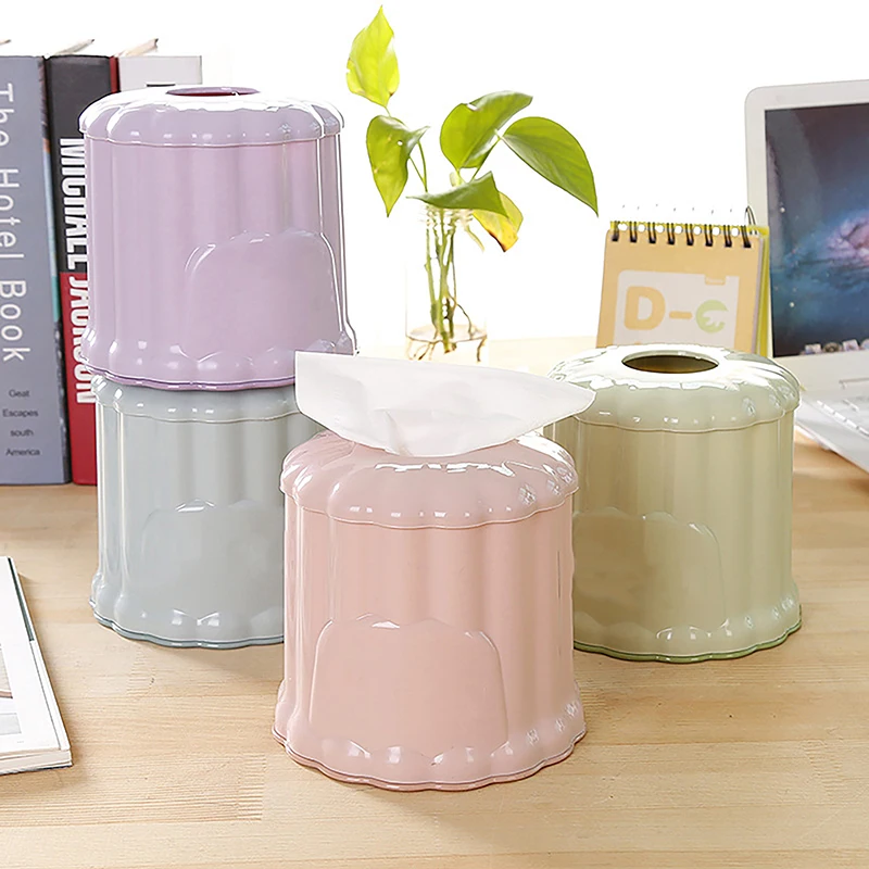 Napkin Holder Case Paper Box Container Double Opening Tissue Box Home Table Decoration Roll Paper Organizer Box