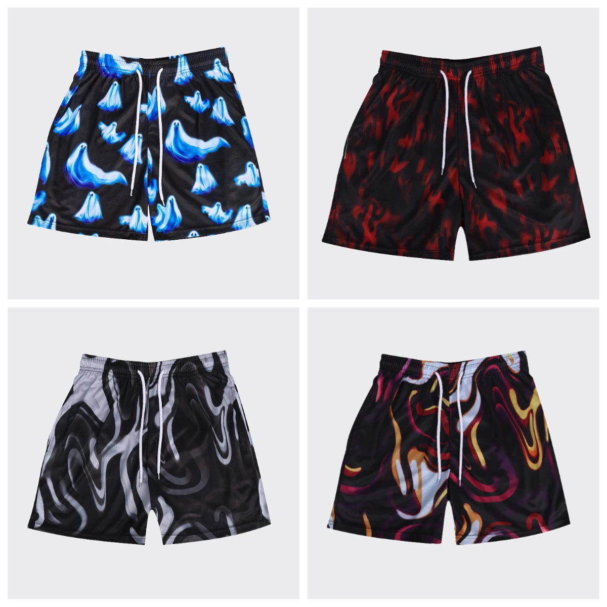 

2025 хит продаж, новые американские сетчатые баскетбольные шорты, мужские спортивные шорты на открытом воздухе, быстросохнущие повседневные модные шорты в стиле хип-хоп для фитнеса