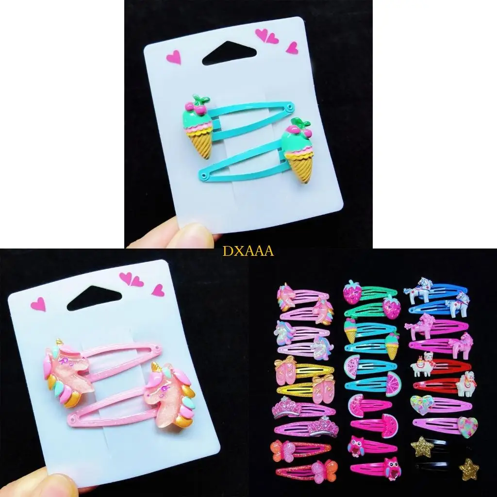 DXAA Cartoon Animal Theme Hair Clip Lovely HairPins Butterfly Hair Jewelry