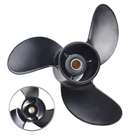 Aluminum Outboard Propeller 3 Blades For Tohatsu For Nissan For Mercury 4-6For 3R1W64516-0 For Mercury 2-Stroke 5