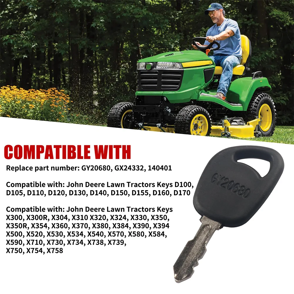 مفاتيح الإشعال Gx24332 Gy20680 متوافقة مع جوارات جون ديري D100 D105 D110 D120 D130 D140 D150 D155 D160 D170 #2