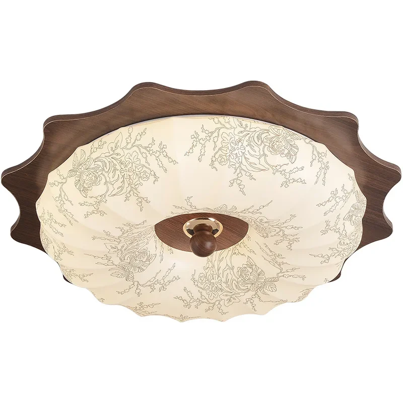 

Song Dynasty aesthetic ceiling lamp round, French retro study antique lamp, bedroom 2025 new model