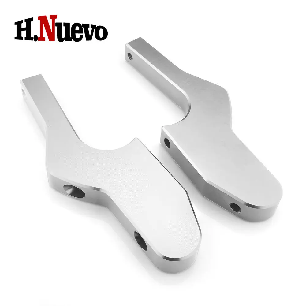 ل GTS GTV 125 125ie 200 250ie L300 300ie دراجة نارية جزء الركاب القدم الوتد ملحقات مسند القدمين المنزلق تمديد Footpeg