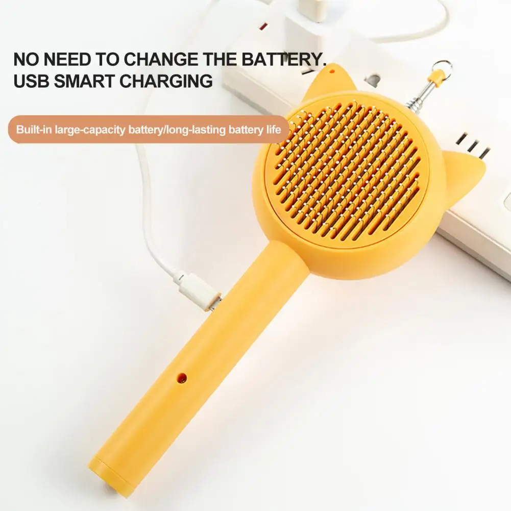 Fun Cat Toy Multifunctional Cat Toy Usb Charging Teaser Wand Easy-to-clean Funny Cat Stick Enhance Playtime Bonding for Pets