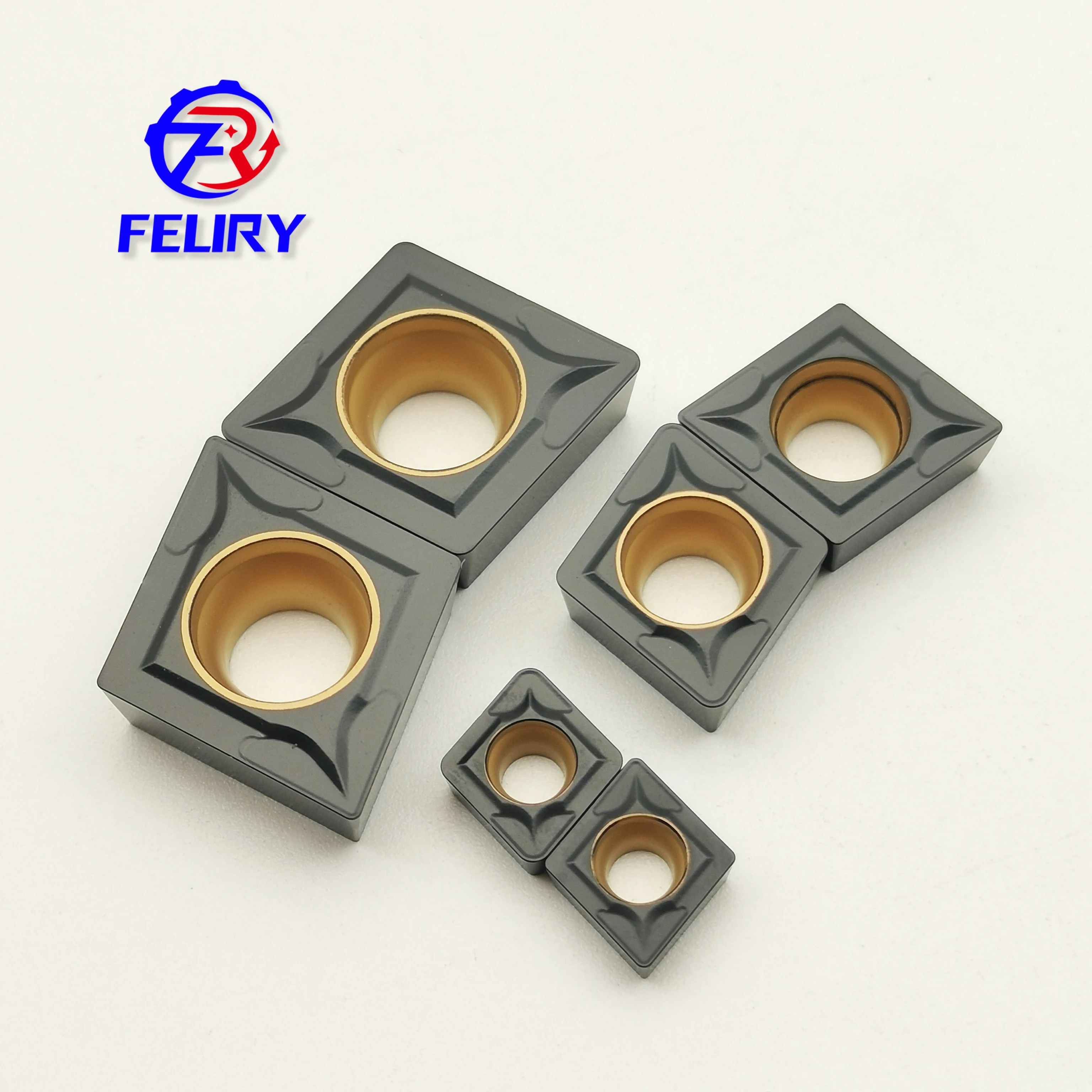 

CCMT060204 CCMT060208 CCMT09T304 CCMT09T308 CCMT120404 CCMT120408 LF3018 High quality carbide CNC tool can process all iron CCMT