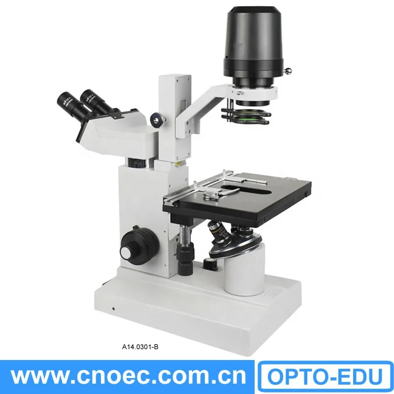Microscope inversé composé biologique trinoculaire A14.0301-T OPTO-EDU
