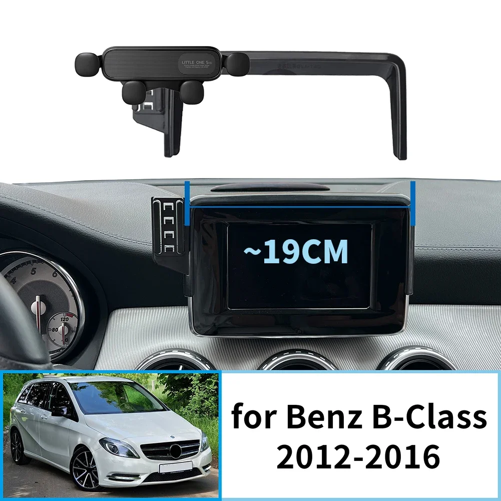 

Car Mobile Phone Holder for Mercedes-Benz B-Class 2012-2018 W246 GPS Bracket Navigation Stand Auto Accessories