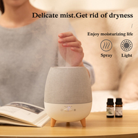 300ML Aroma Diffuser Ultrasonic Mist Sprayer Essential Oil Aromatherapy Diffuser Humidifier with Remote Control for Home Office