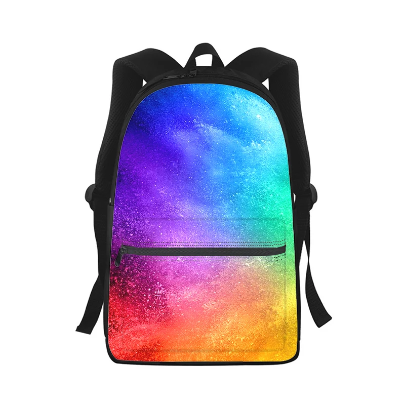 fashion Art rainbow Men Women Backpack 3D Print Fashion Student School Bag Laptop Backpack Kids Travel Shoulder Bag