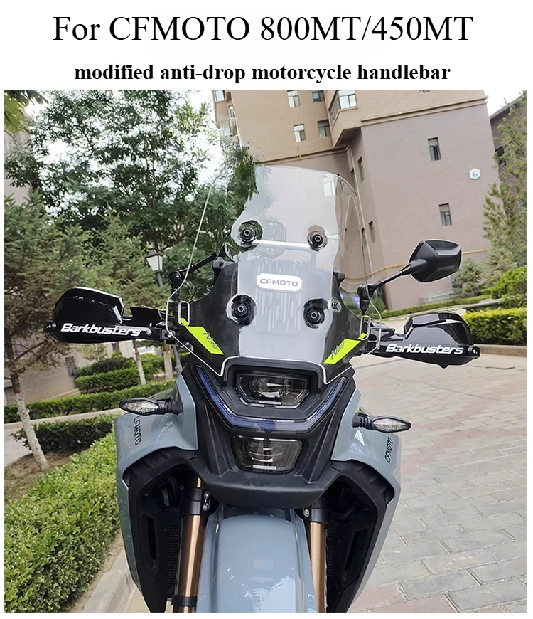 

For CFMOTO 800MT/450MT modified anti-drop motorcycle handlebar chaussure motociclista accesorios
