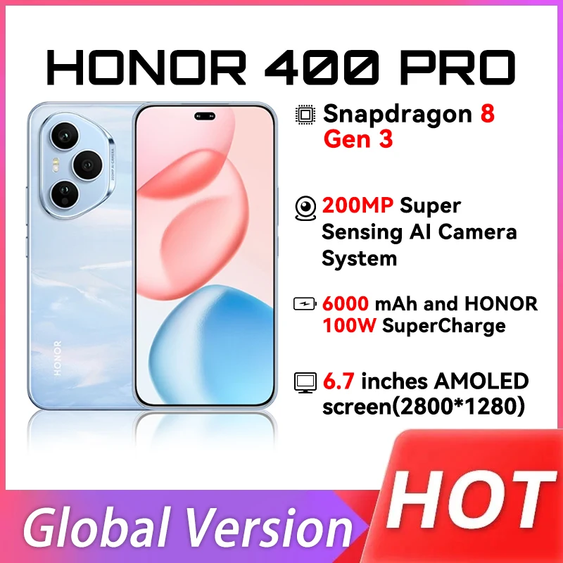 Honor-スマートフォン,5G,200 Pro,6.78インチ,120Hz Amoled,snapdragon 8s,100世代,ディスプレイ,4000W過負荷をサポート