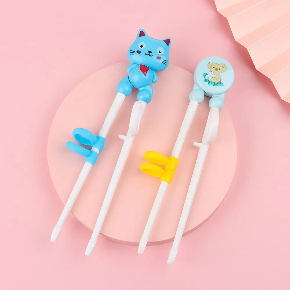 New Correct Usage Children Chopsticks Cartoon Eating Training Learn Chopsticks