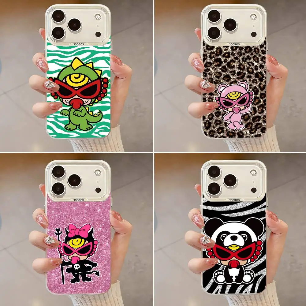

Funny H-Hysteric Cute M-mini Phone Case For iPhone 17,16,13,12,X,11,15,14,Pro,Max,Plus,SE4,Air,Mini White IMD HD Matte