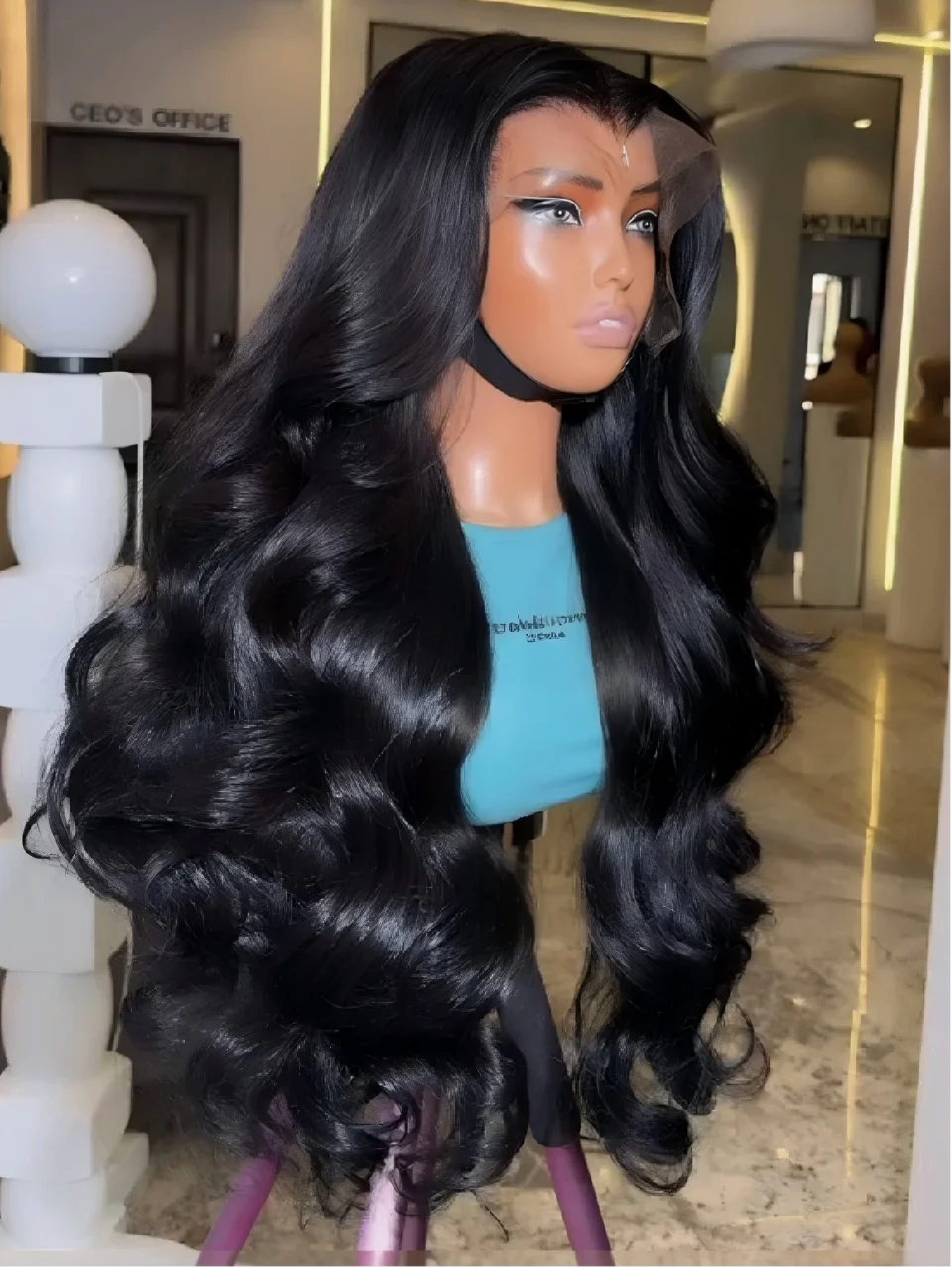 250 Density 30 40 Inch Body Wave 13x4 13x6 HD Lace Front Human Hair Wigs For Women 5x5 Lace Frontal Pre Plucked Human Hair