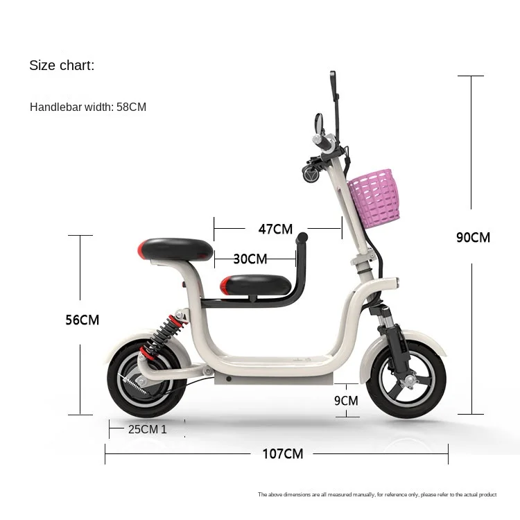 XK Yidi Lithium Scooter Adult Small Scooter Folding-Type Electric Car