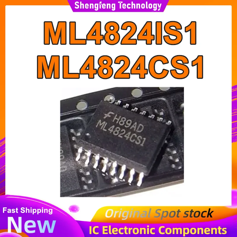 

ML4824CS1 ML4824IS1 ML4824IS-1 SOP16 IC chipset New in stock