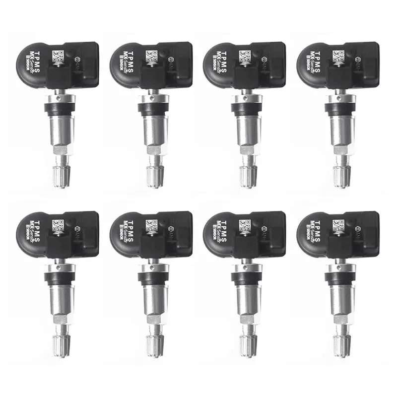 

8Pcs Programmable MX Sensor 315MHZ+433Mhz Universal 2 In 1 Tire Pressure Monitoring System TPMS Tool-Program For-AUTEL-A08Q