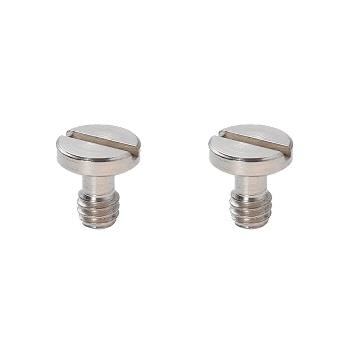 

2 Pcs Self Tapping Screws for Monopod Plate Camera Quick Release Small Tripod Stainless Steel