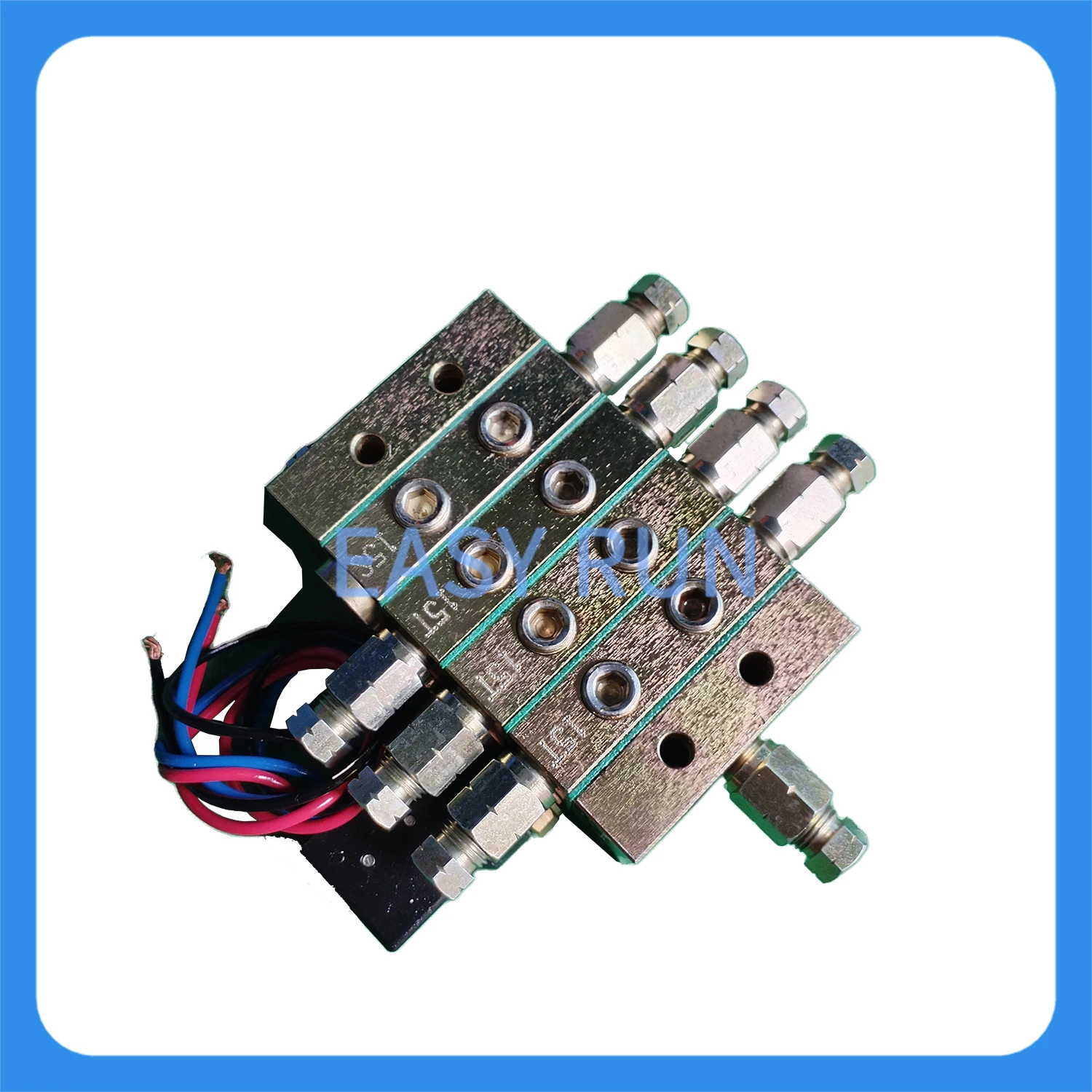 1000 Type Chip Oil Separator One Inlet 7 Outlet Punch Progressive Agricultural Machinery Butter Oil Distributor Valve