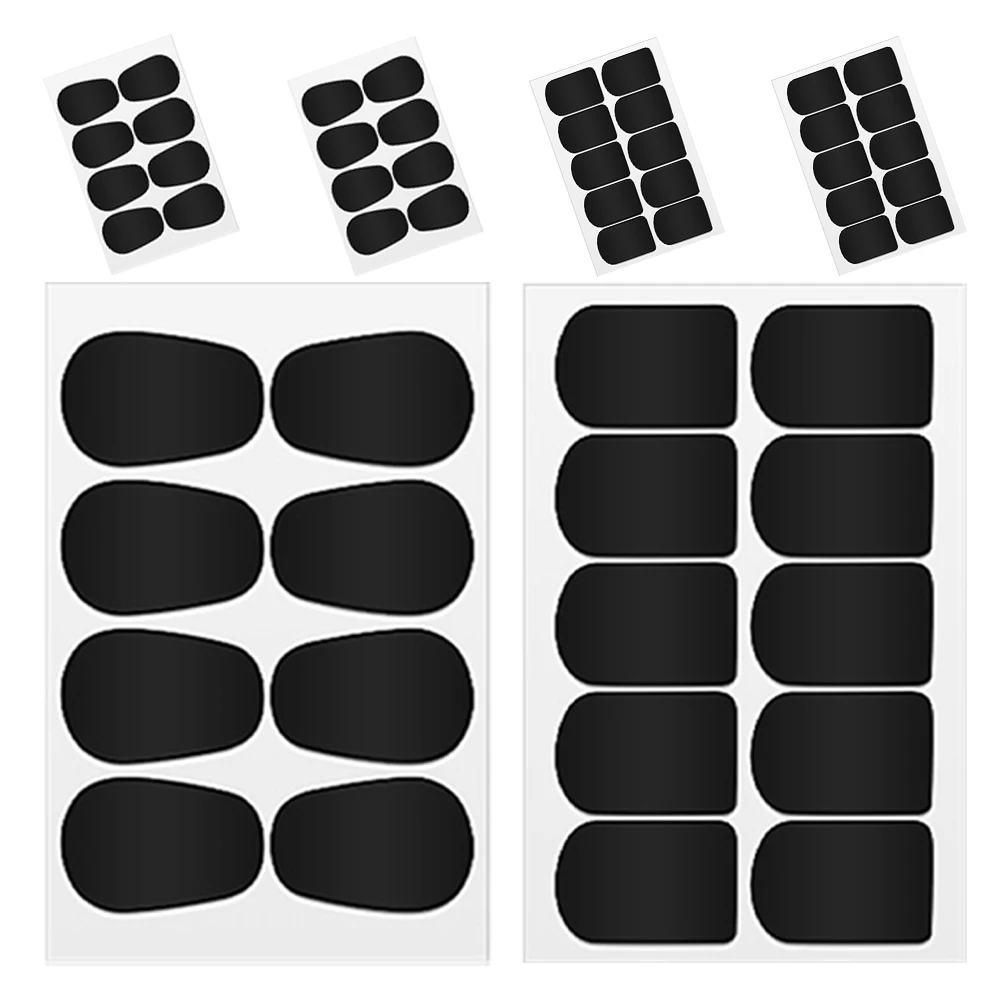 

6 Sheets 0.5mm Saxophone Tooth Pad Mouthpiece Cushions Patch Alto Tenor Silicone Oval Square Compatible Accessories