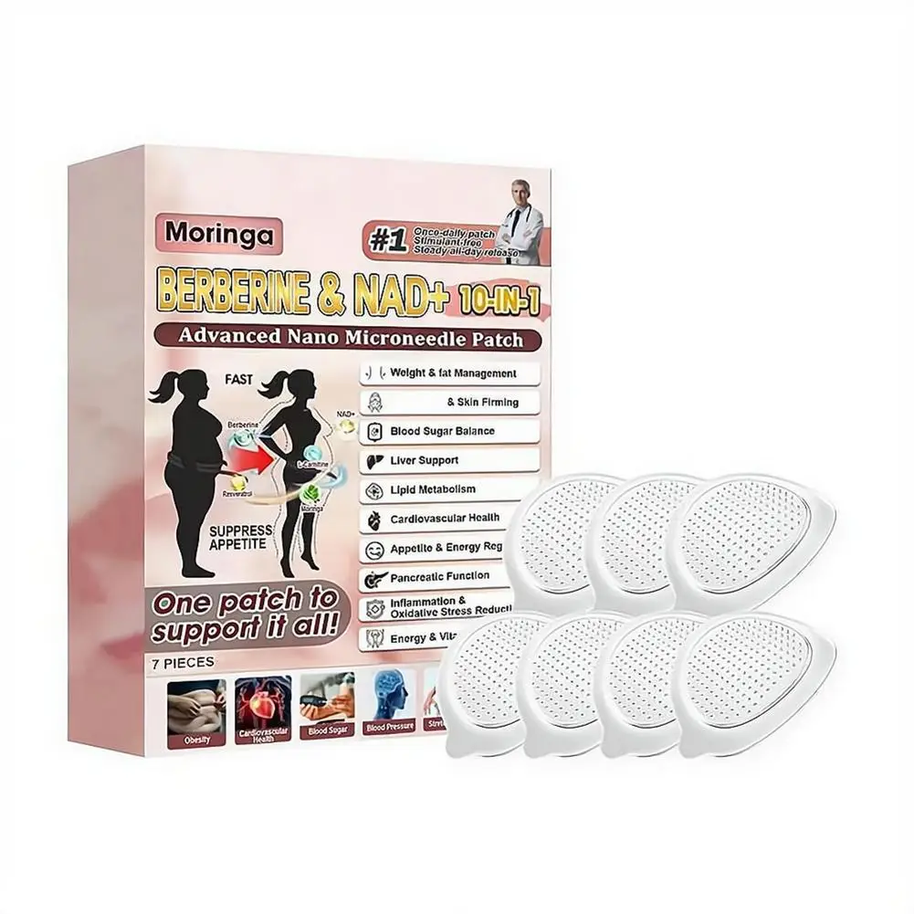 Upgrade Advanced Nano Microneedle Patch length ≤0.3mm For Body Skin Natural Ingredients Use External Application Care Sticker Br
