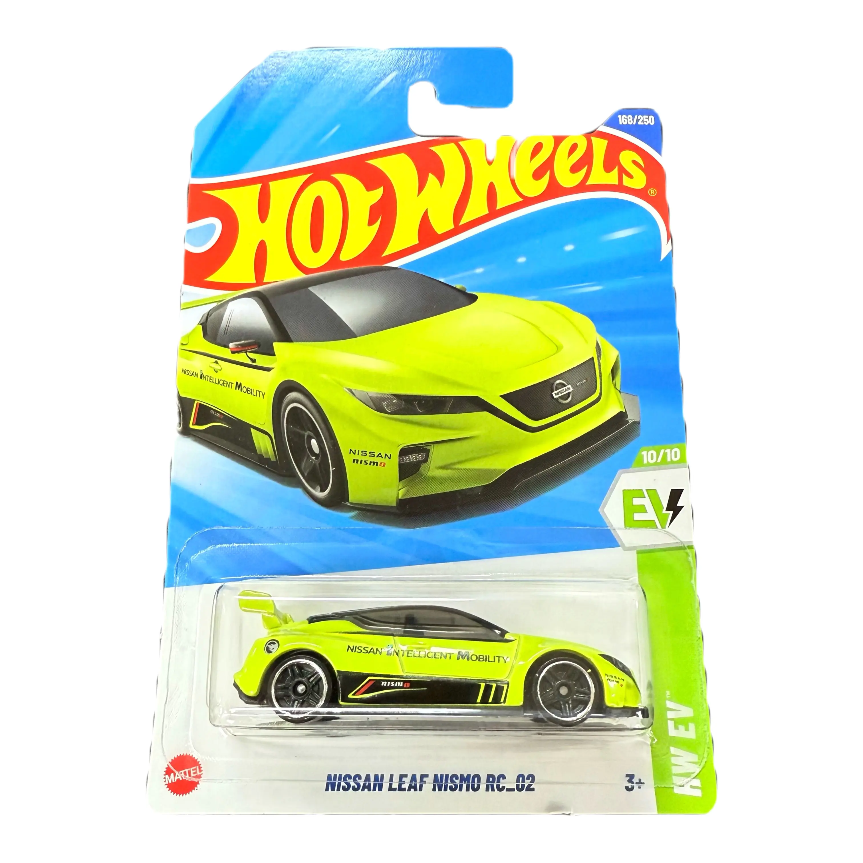 

2025-168 Hot Wheels Cars Nissan Leaf NISMO RC_02 1/64 Коллекция металлических литых моделей игрушечных транспортных средств