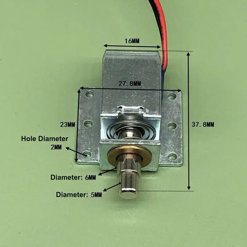 DC 5V 6V 9V 12V Telescopic Micro DC Electromagnet Push Pull Type Plunger Electric Magnet Spring Rod Solenoid Magnet 4.5mm Stroke