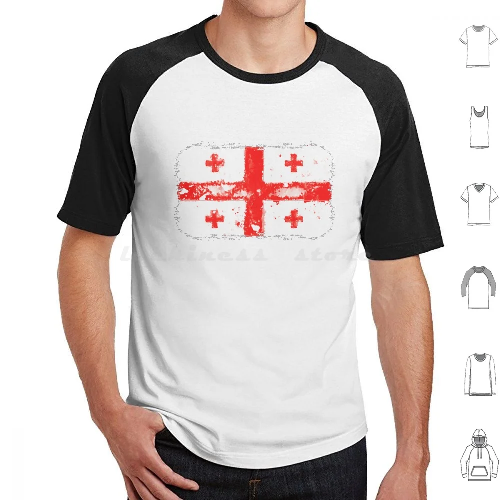 Georgia Grunge Flag T Shirt Men Women Kids 6xl Georgia Georgian Georgia Flag Georgia Grunge Flag Georgia Flag Georgia Flag