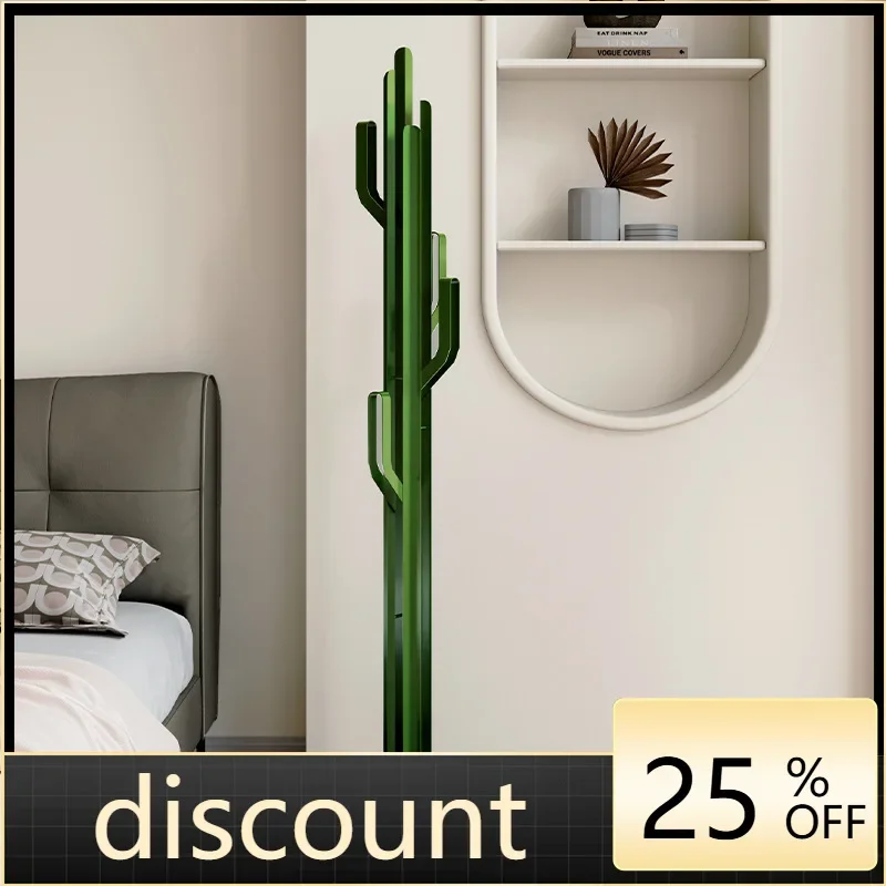 LTT simple cactus drying rack floor-to-ceiling bedroom hanger household living room vertical coat rack