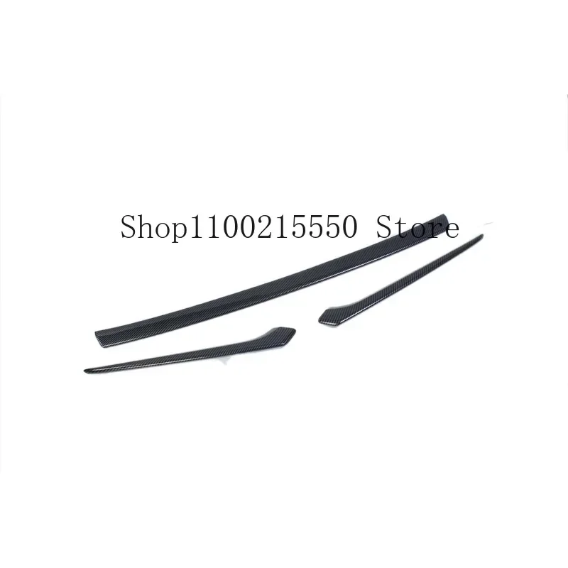 For Honda CRV CR-V 2023 Car Accessories ABS Plastic Front Center Radiator Grill Cover Trim 3pcs