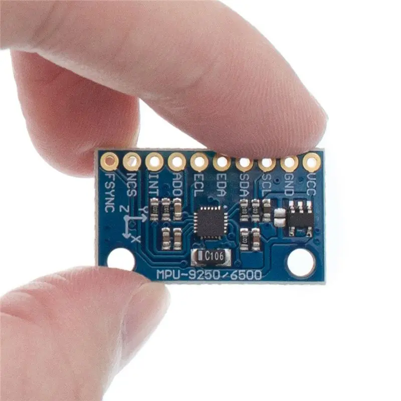 AED7-MPU-9250 GY-9250 9-Axis Sensor Module I2C/SPI Communications Thriaxis Gyroscope + Triaxial Accelerometer