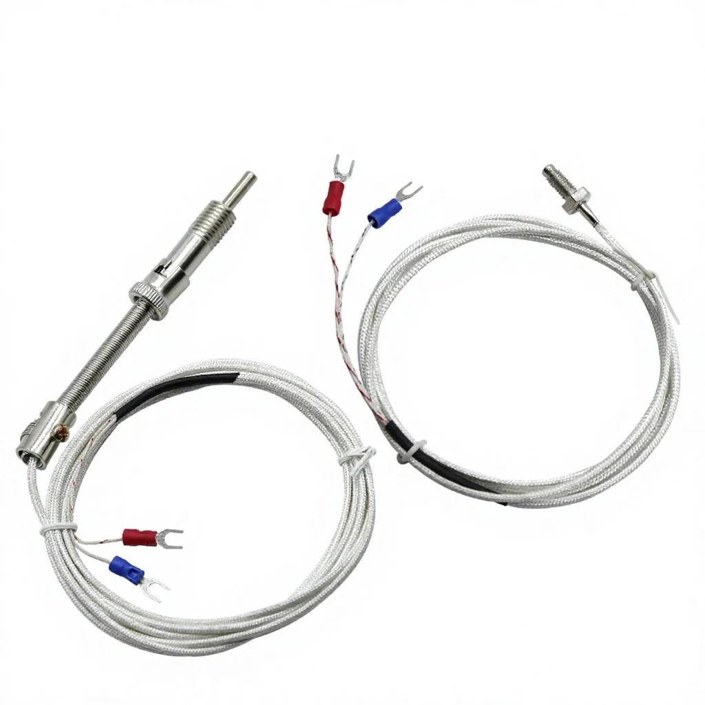 PT100 PT1000 RTD Temperature Sensor Probe, Stainless Steel 316L Class A Accuracy