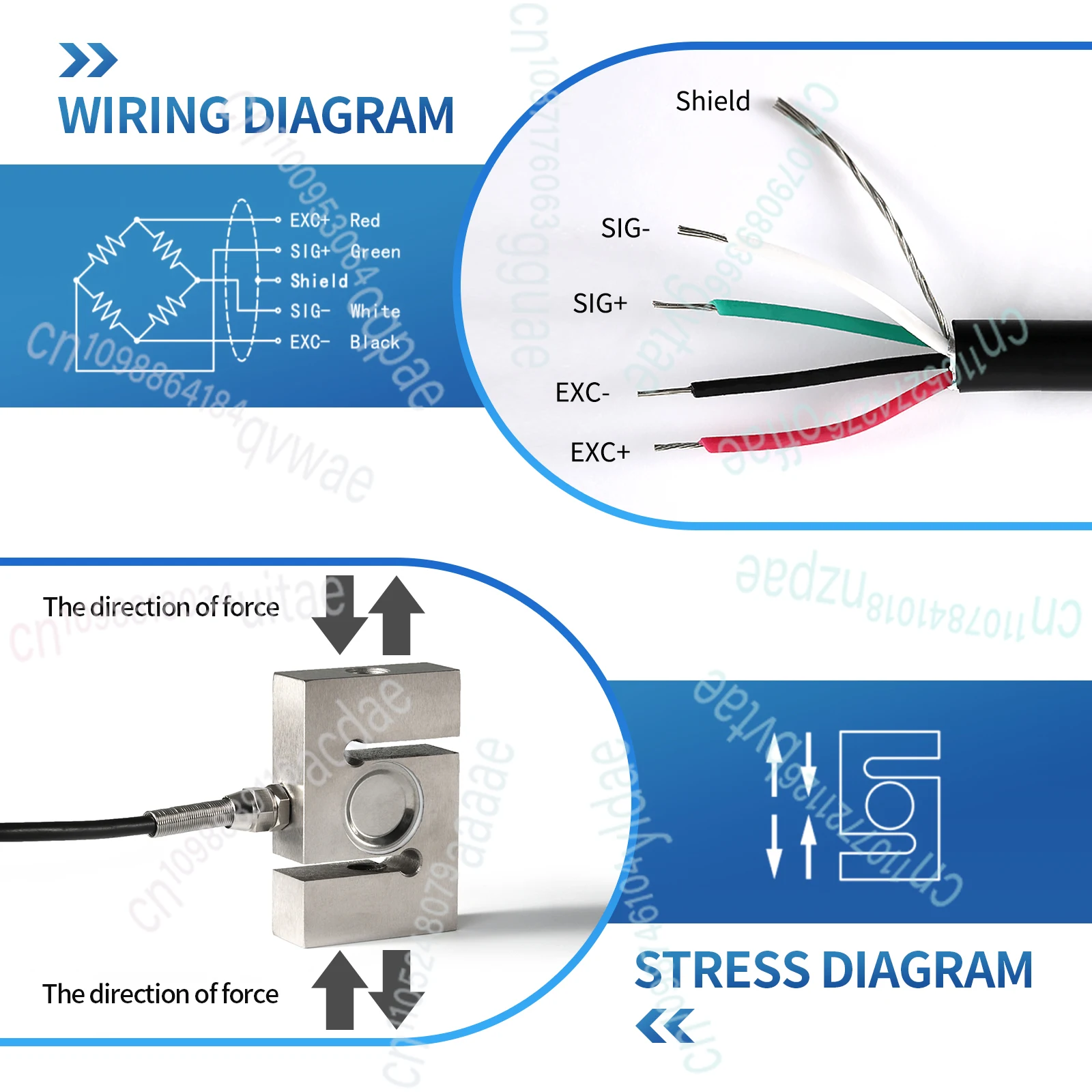 Handheld Push-pull Force High-speed Acquisition Weighing Dynamometer Instrument Portable High-precision Curve Recorder