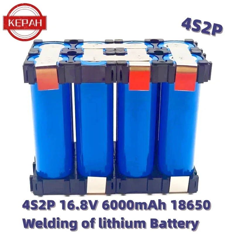 2S1P 3S2P 4S1P 4S2P 5S1P 5S2P 6S2P 6S1P 18650  battery pack custom battery welding 3000mAh / 6000mah battery pack 7.4V to 25.2V