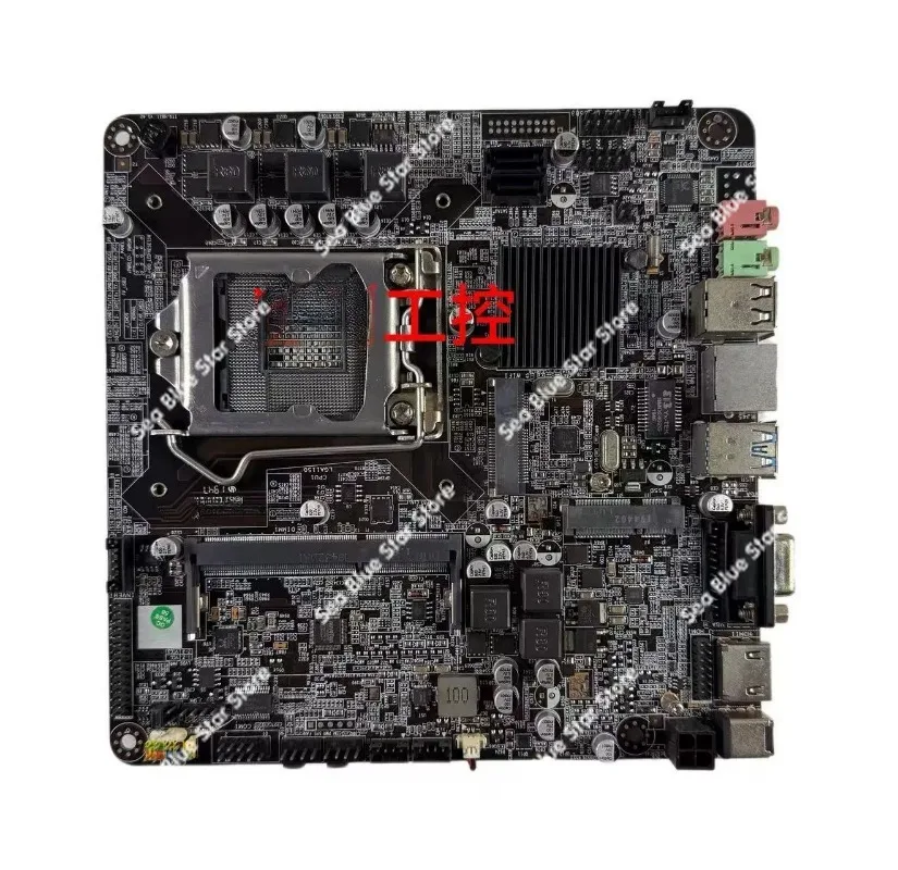 Industrial Board ITX-H81 IT ITX Integrated Machine Main Board 17 * 17D3 Memory LVDS1150 Pins, Second-hand Disassembly Main Board