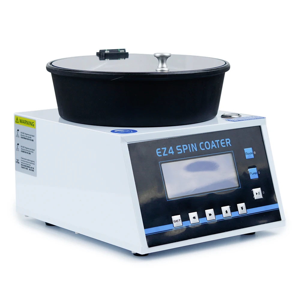 Laboratório compacto spin coater / Spin Processor EZ4 + bomba de vácuo sem óleo + CHUCK DE VÁCUO DE SPIN 110V/220V