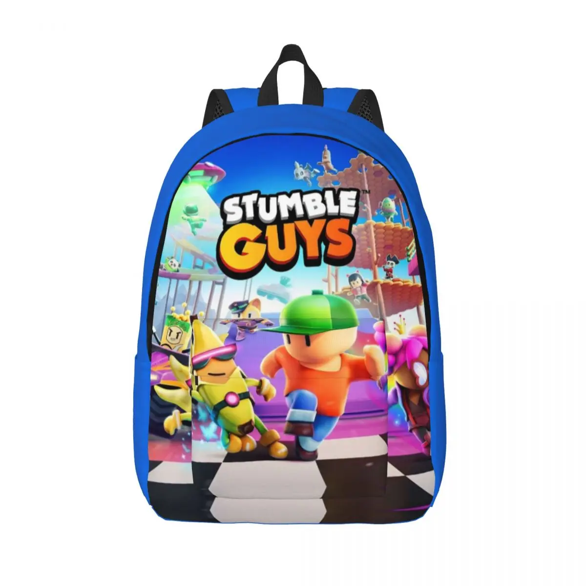 Stumble Guys Backpack for Boy Girl Teenage Student School Bookbag Cartoon Game Daypack Primary Bag Hiking