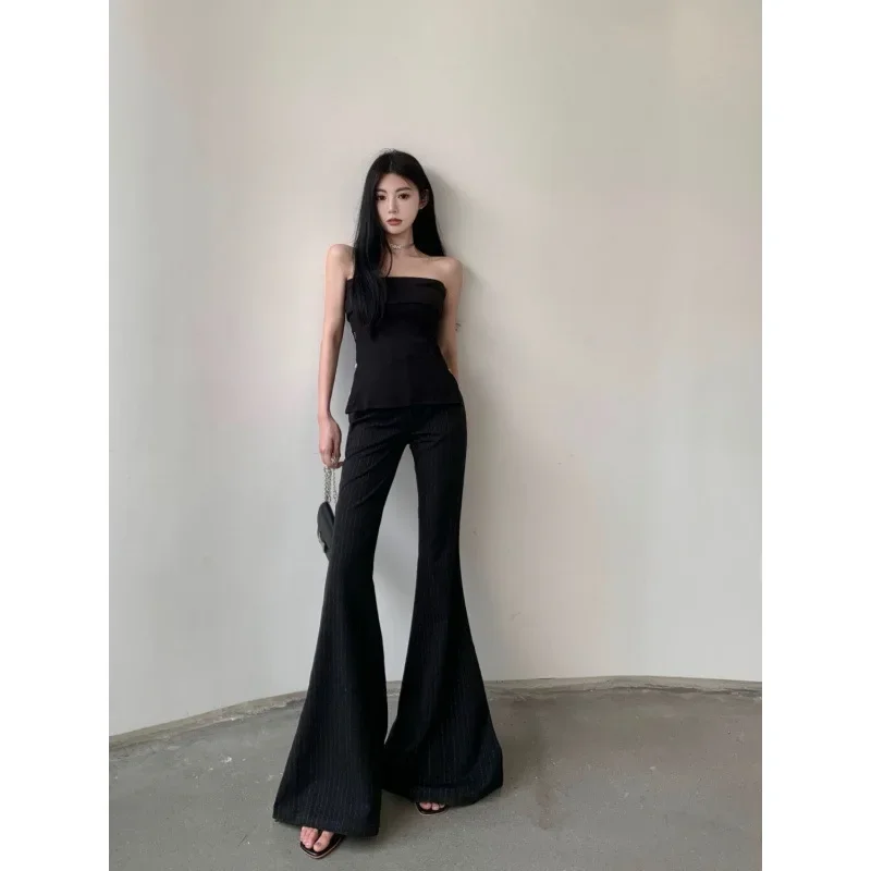 NICE New Sexy Trendy Women's Casual Slim Fit Top Summer Ins Strap Vest Thinming Style Hot Girl Lightweight Comfortable Summer To