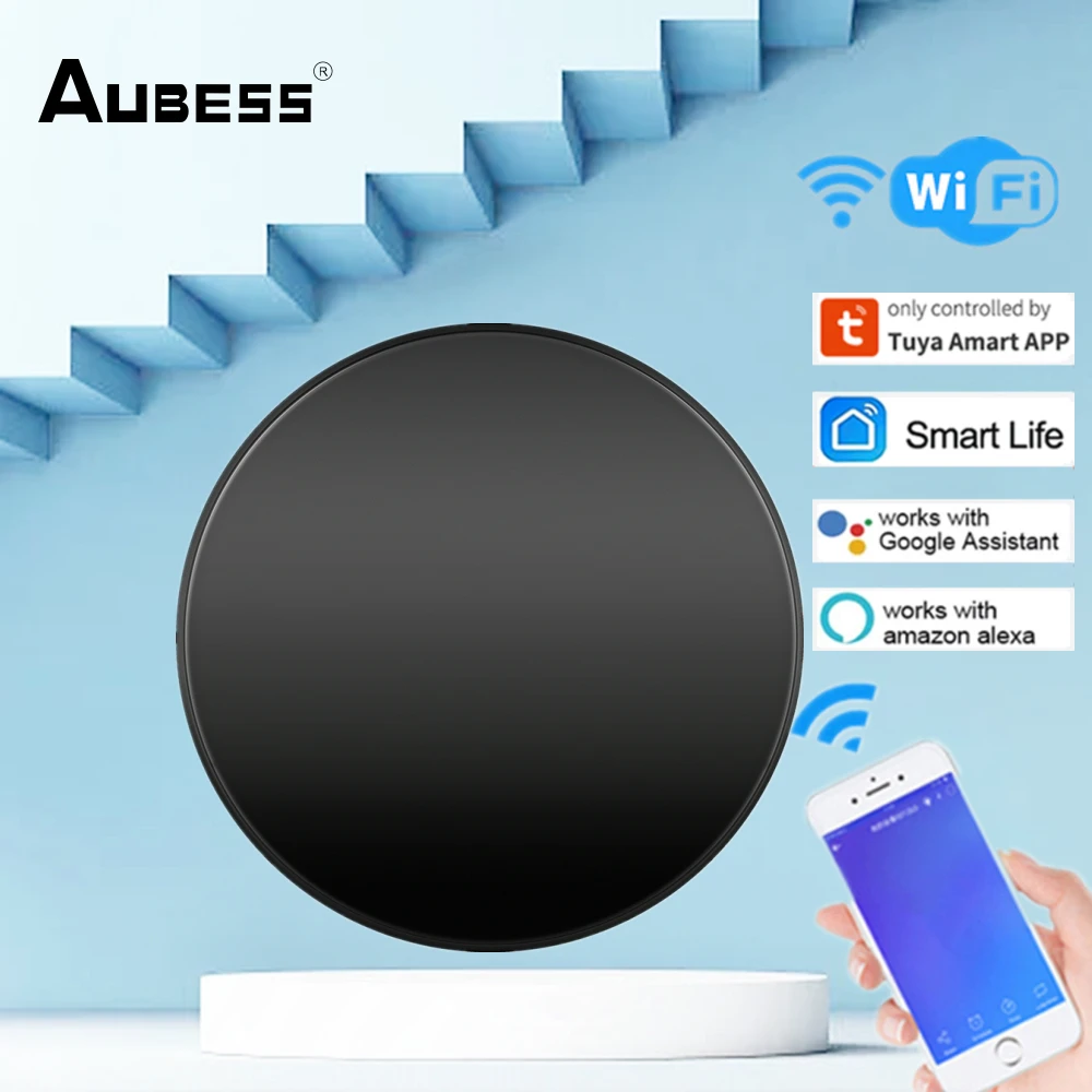 

Aubess Tuya WiFi Samrt IR Remote For Air Conditioning Universal Infrared Remote Control Works With Smart Life Alexa Google Home