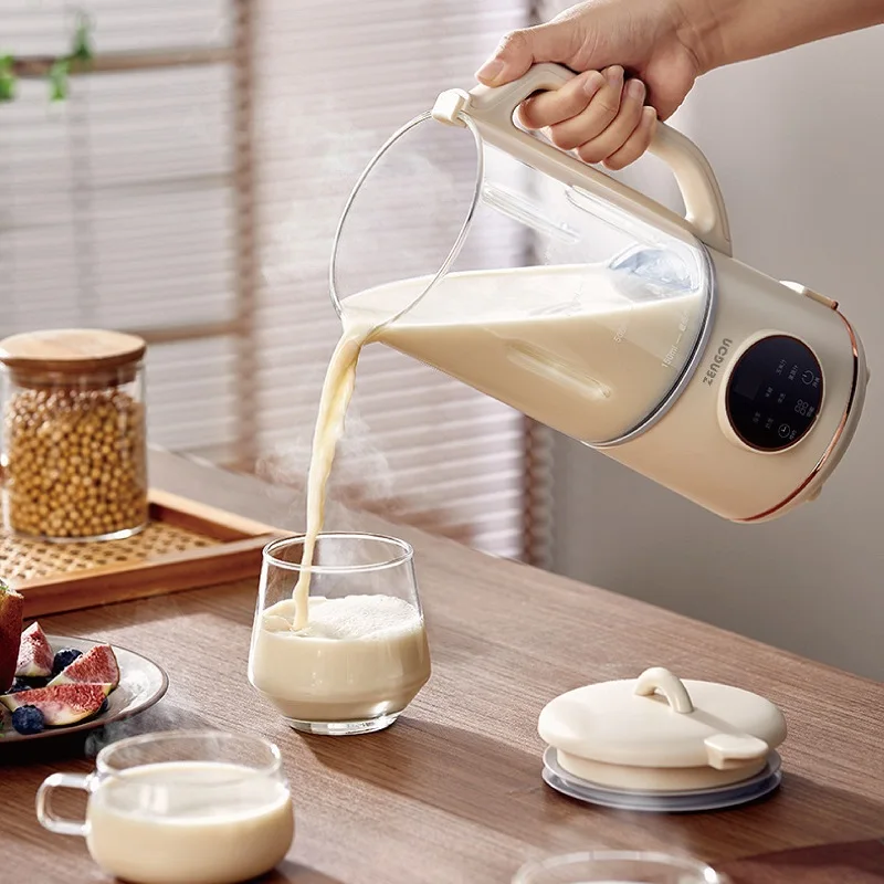 1.2L Electric Soy Milk Machine Juicer Multifunctional Wall Breaking Machine Kitchen Smart Automatic Heating Soybean Milk Maker