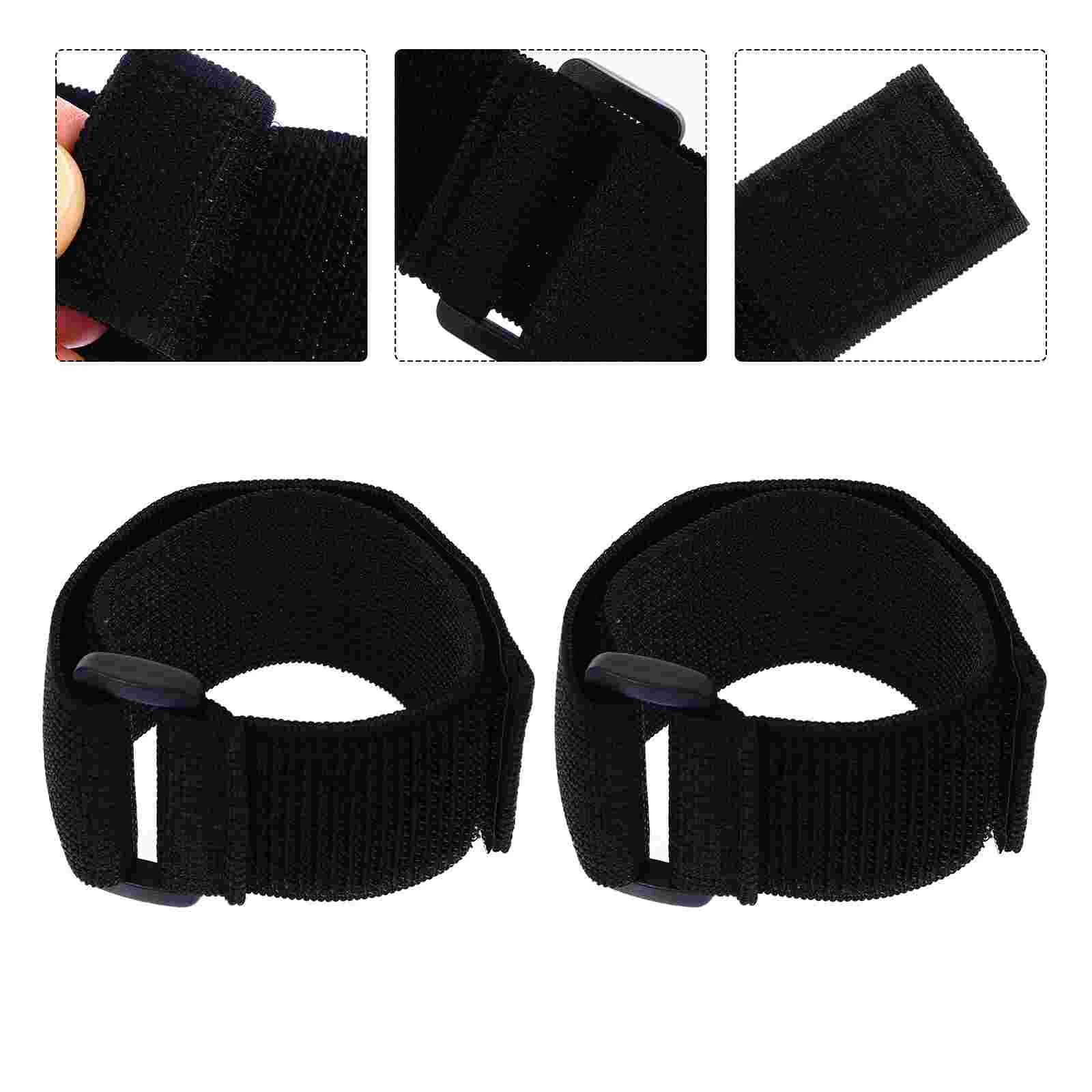 

Cinch Straps Elastic Band Glue Tape Self Adhesive Fastener Storage Black Fixing