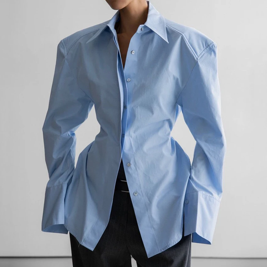 Thumbnail 2 - #46 Trending Womens Button Down Blouses Right Now