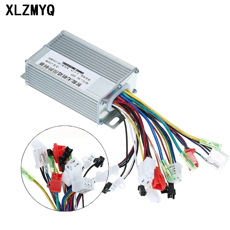 Brushless DC Motor Controller 36V/48V 350W Electric Bicycle E-bike Scooter Motor Controller 16-18A For Electric Bike Accessories