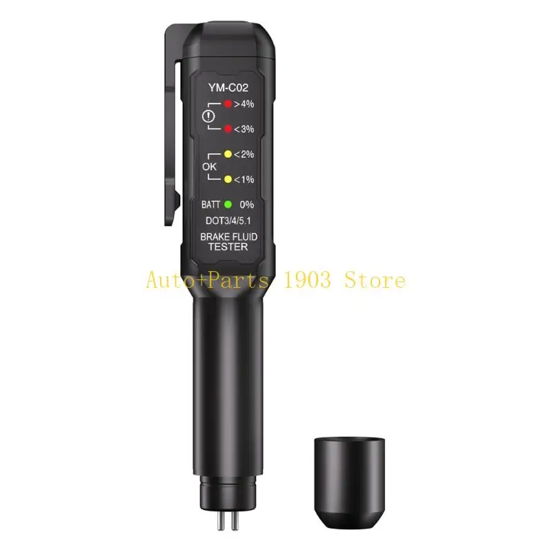 

E21C 5 Level Measurement Brake Fluid Tester with Brake Oil Detection Pen
