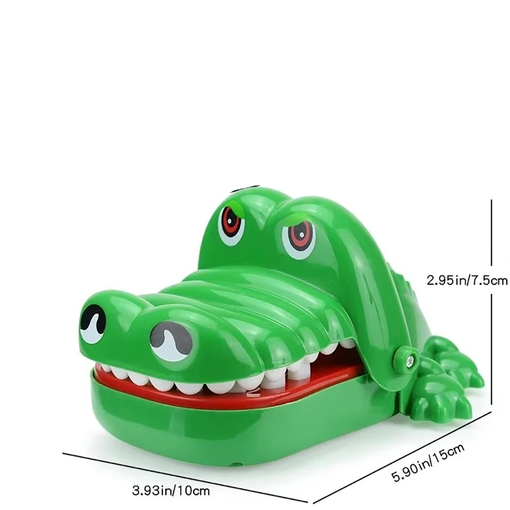 نكت التمساح الأسنان عض إصبع طبيب الأسنان ألعاب الأسرة الكلاسيكية مضحك الاطفال التمساح إصبع عض الضغط ألعاب أطفال