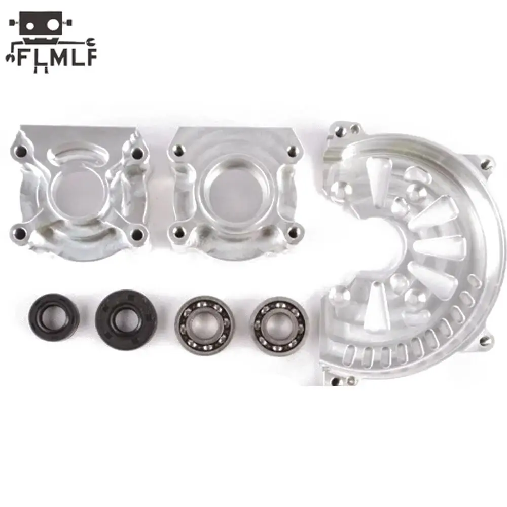 CNC Crankcase body+crankshaft+clutch cover or Crankcase Only Fit 38CC Engine for 1/5 Hpi Rofun Rovan Km Baja LT Redcat DTT Parts