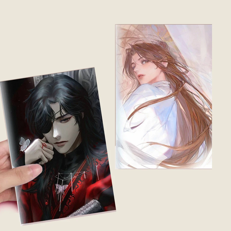 notebook desenhos animados tian guan ci fu sh ag tgcf nota livro ceu oficial bencao hua cheng xie lian manhua jun wu pei ming a5 01