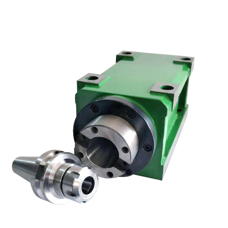 BT40 Chuck 3000W 3KW 4hp Power Head Cutting/Boring/Milling Machine Lathe Tool Spindle Head Max.3000-6000RPM High Speed