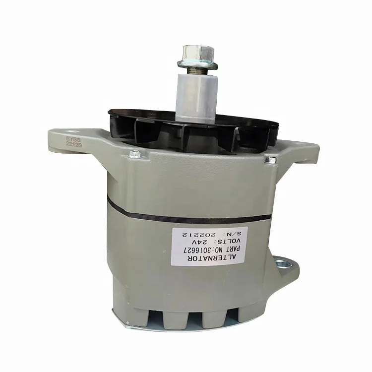 Machinery Engine Parts 24V Generator 3016627 Heavy Truck NT855 M11 Diesel Engine Alternator 3904073
