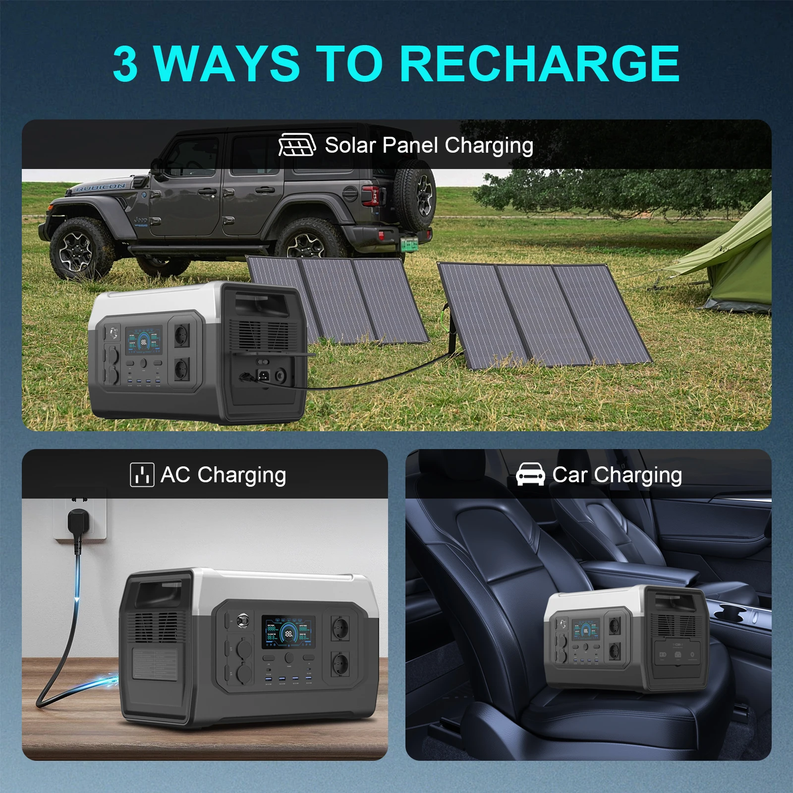 สถานีไฟฟ้าพกพาสำหรับตั้งแคมป์ - Outdoor Power Outlet บทวิจารณ์และราคา